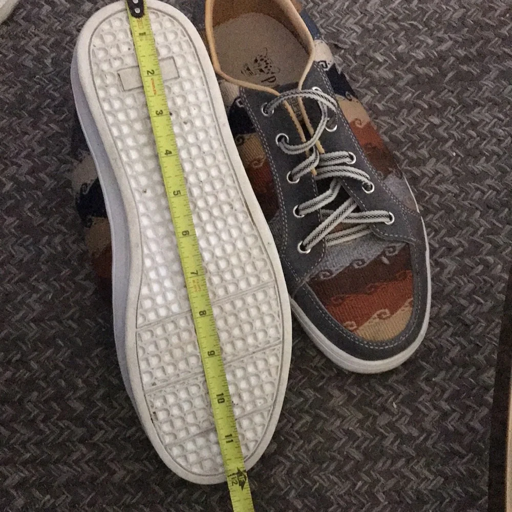 PASSERI Men's Artesano de Flores Olive‎ Sneakers Woven Size 45